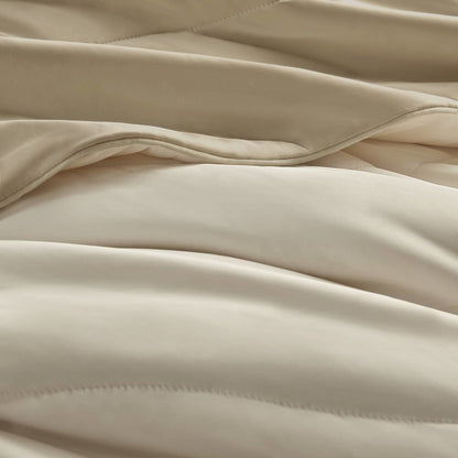 Reversible Tencel Comforter Blanket, Linen color