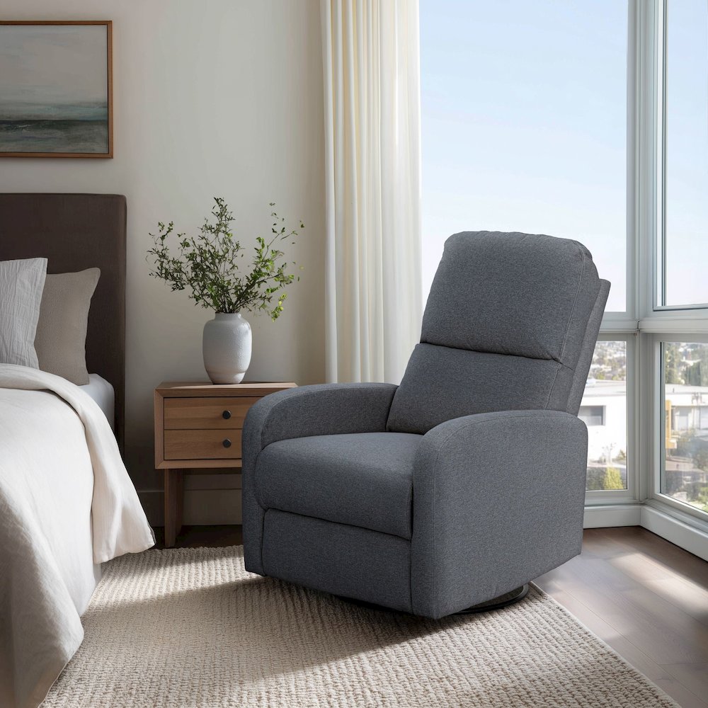 Dakota Power Recliner 3-in-1 with Swivel, Glider, Charging Station