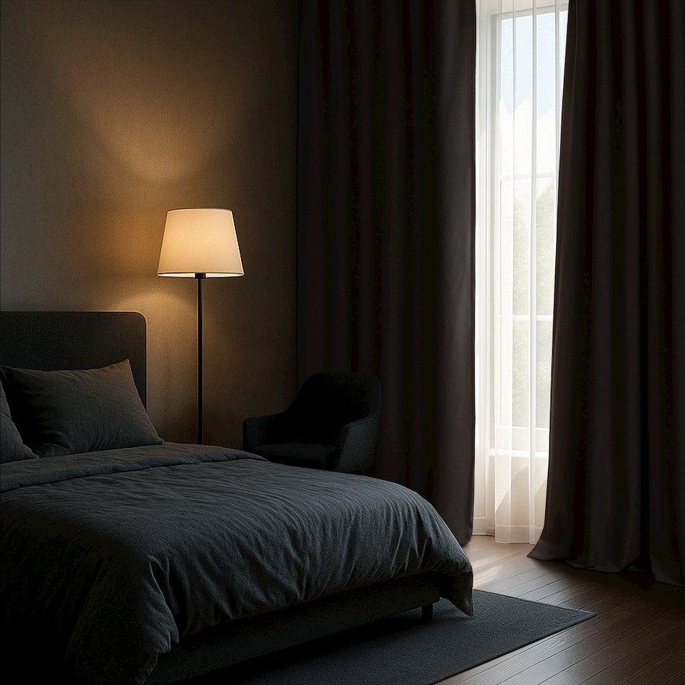 Luna Total Blackout Window Panel