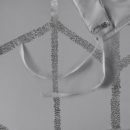 Metallic Printed Duvet Cover Set