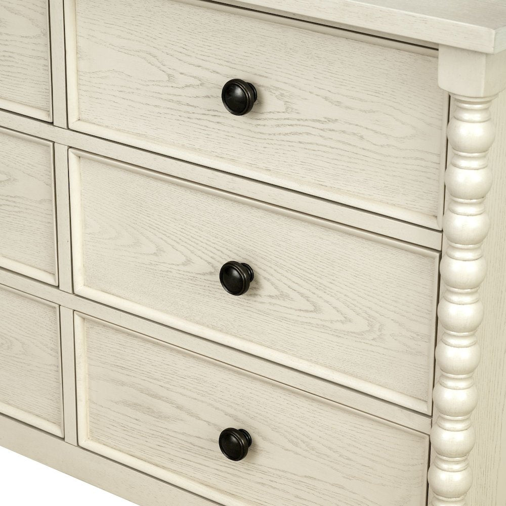 Beckett Small Dresser, Antique Cream color