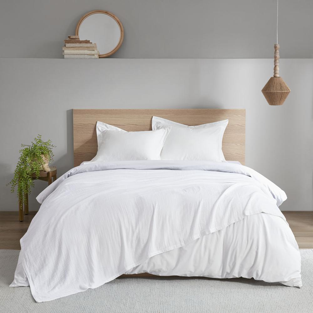 Gauze 100% Cotton Lightweight Blanket, White color
