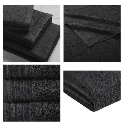 100% Cotton Quick Dry 12 Piece Bath Towel Set