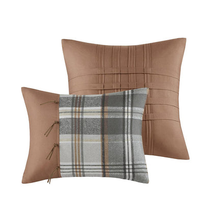 Plaid Comforter Set