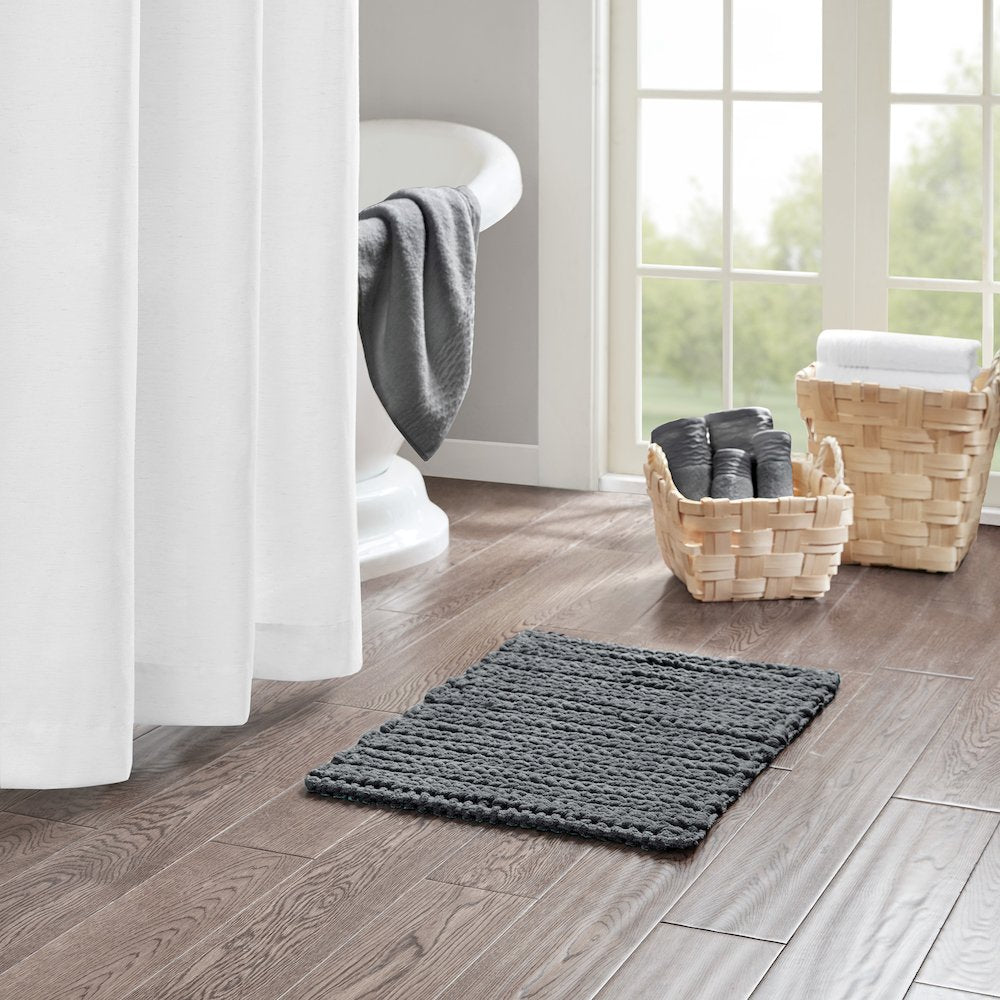 Lasso 100% Cotton Chenille Chain Stitch Rug