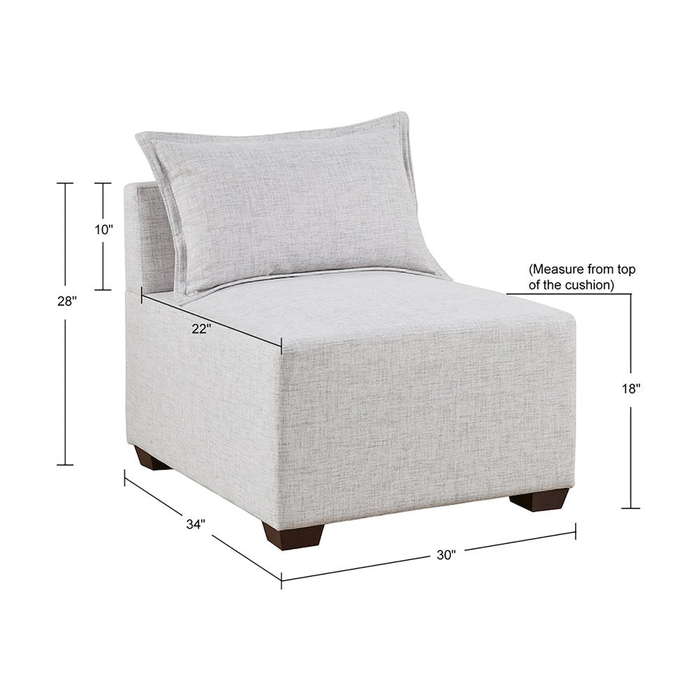 Modular Armless Chair