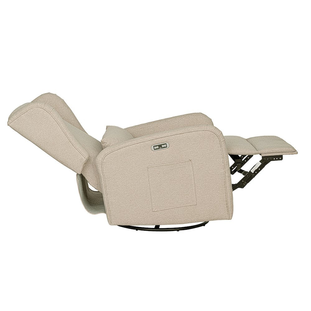 Candace Power Recliner, Beige color