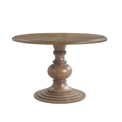 46" Round Pedestal Dining Table