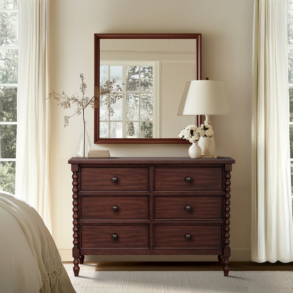 Beckett Small Dresser, Morocco Brown color