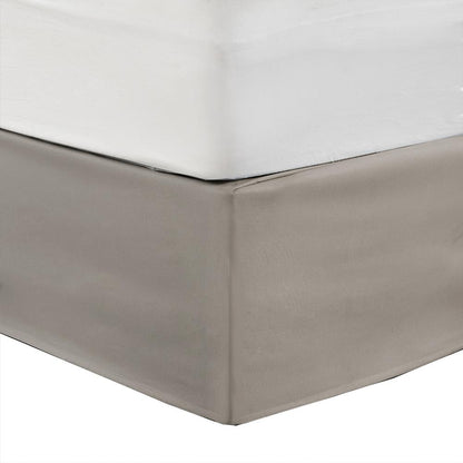 Simple Fit Wrap Around Adjustable Bedskirt, Khaki color