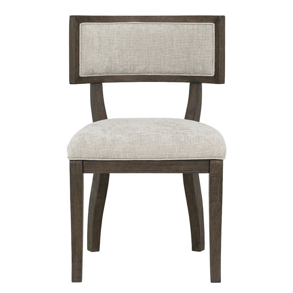 Marie Dining Chair (Set of 2), Beige/Brown color