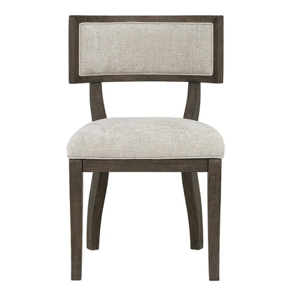 Marie Dining Chair (Set of 2), Beige/Brown color