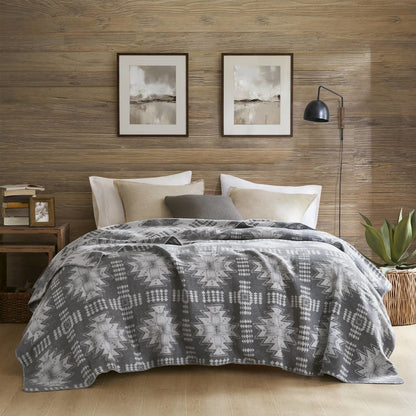 Alberta Cotton Blend Blanket
