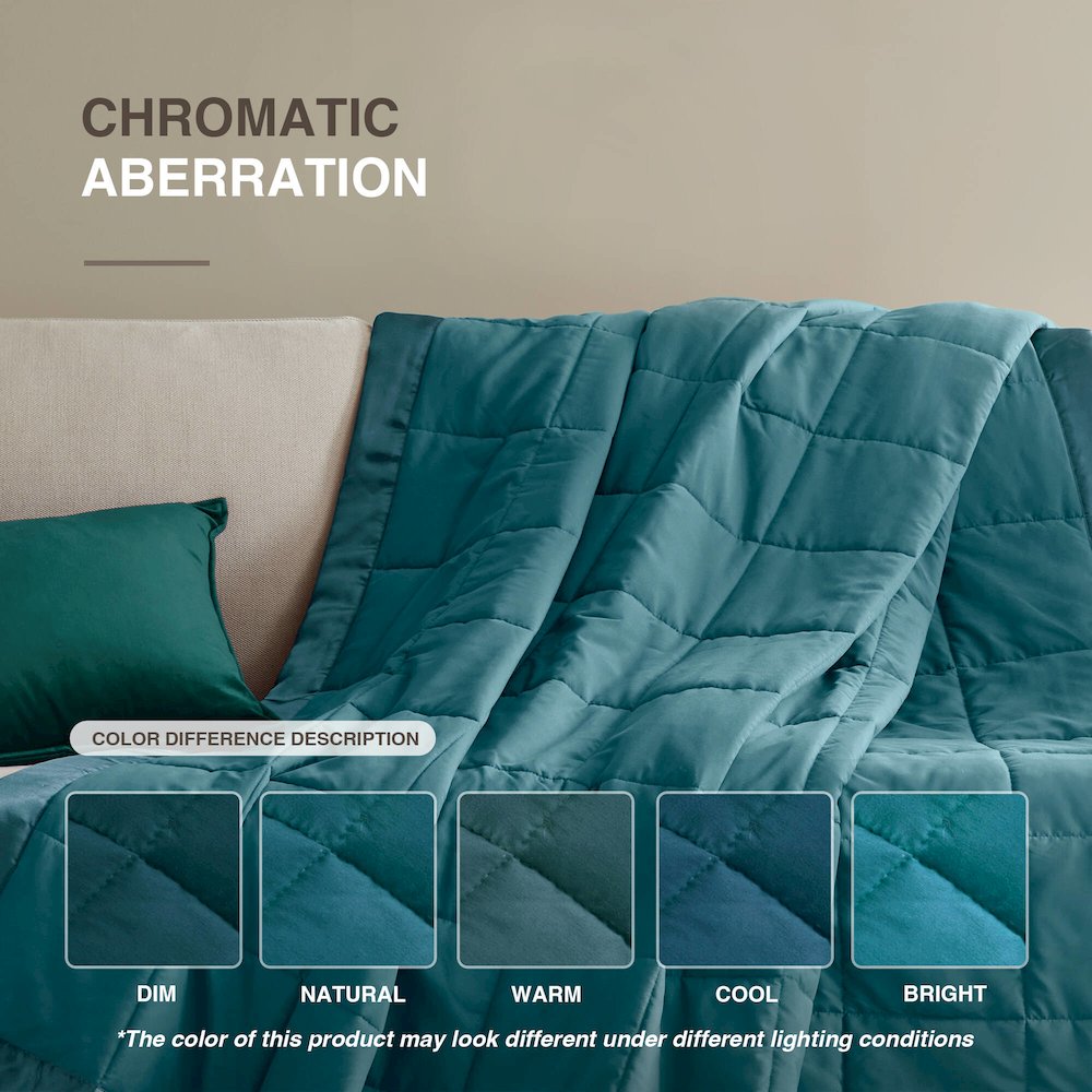 Windom Lightweight Down Alternative Blanket with Satin Trim