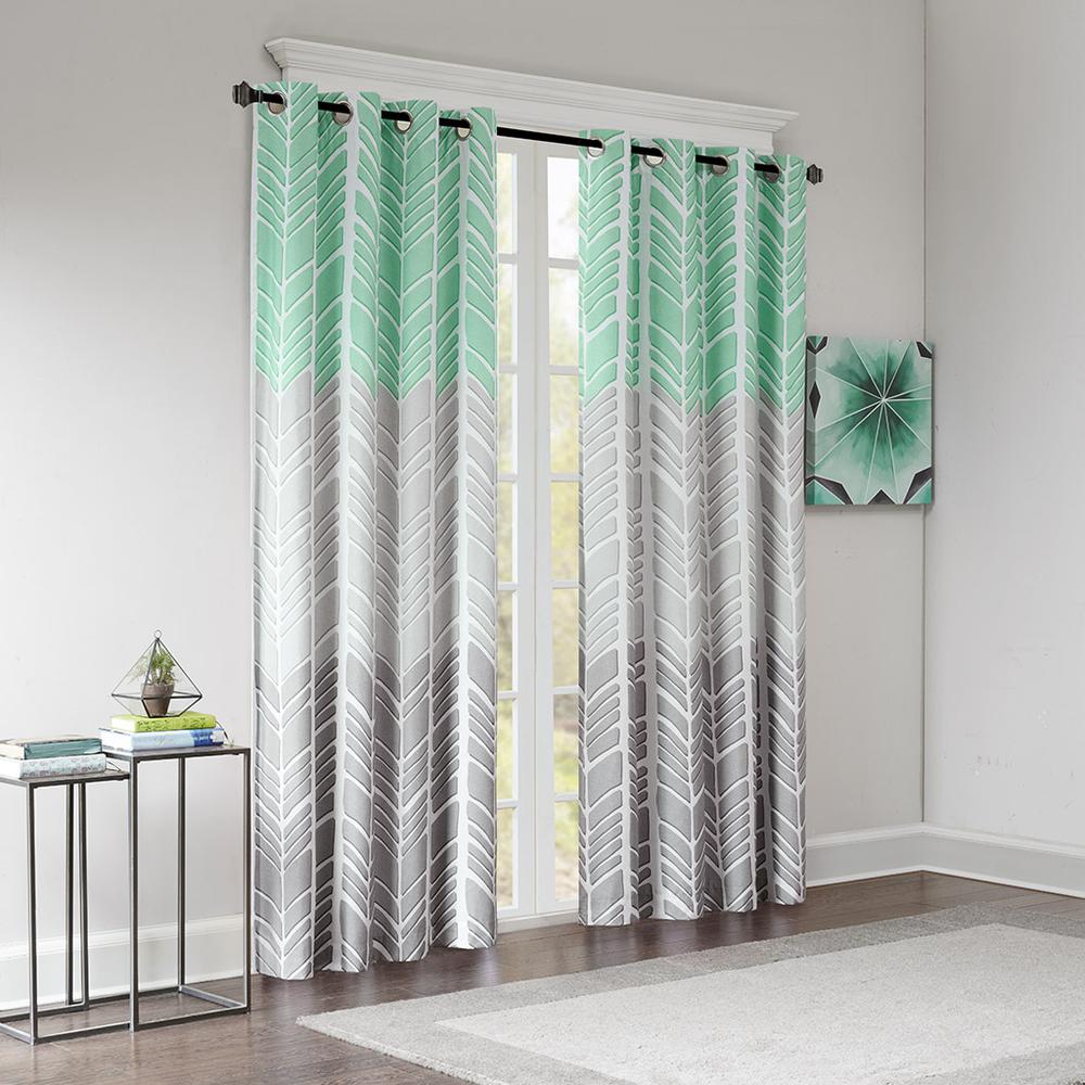 Printed Total Blackout Curtain Panel
