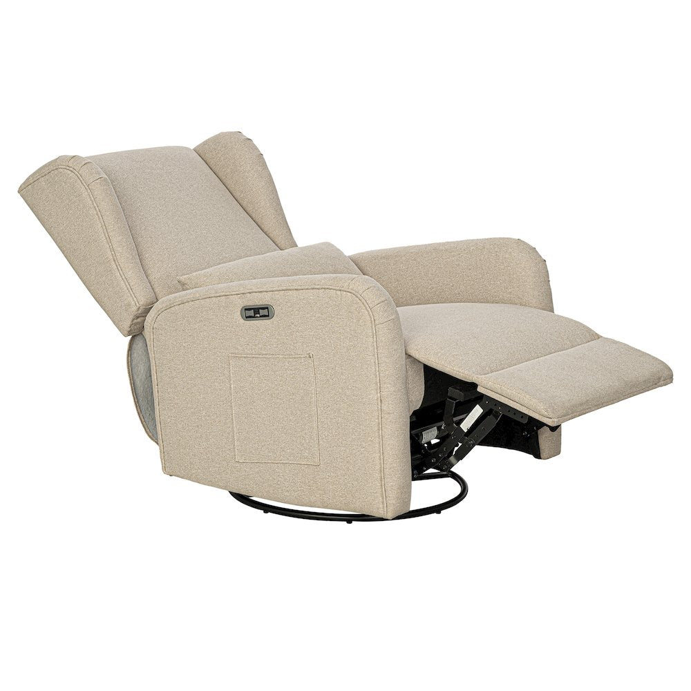 Candace Power Recliner, Beige color