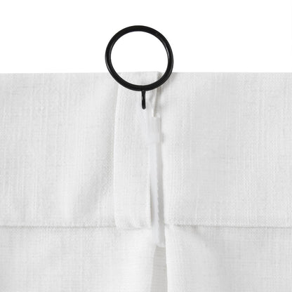 Emery 300gsm poly linen with 7 pinch pleat per pc
