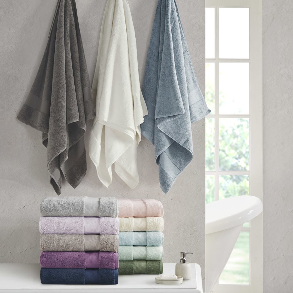 Cotton 6 Piece Bath Towel Set