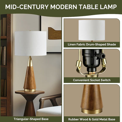 Chrislie Triangular Table Lamp