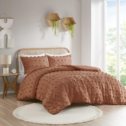 Clip Jacquard Duvet Cover Set