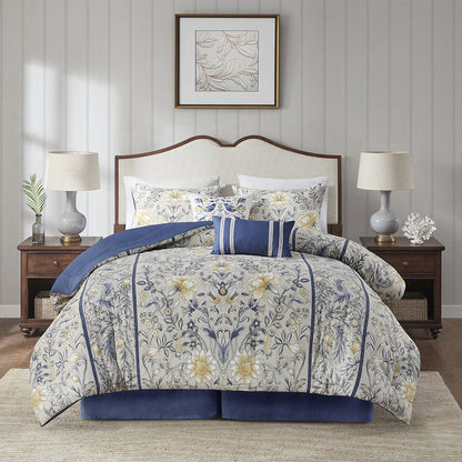 6 Piece Cotton Comforter Set