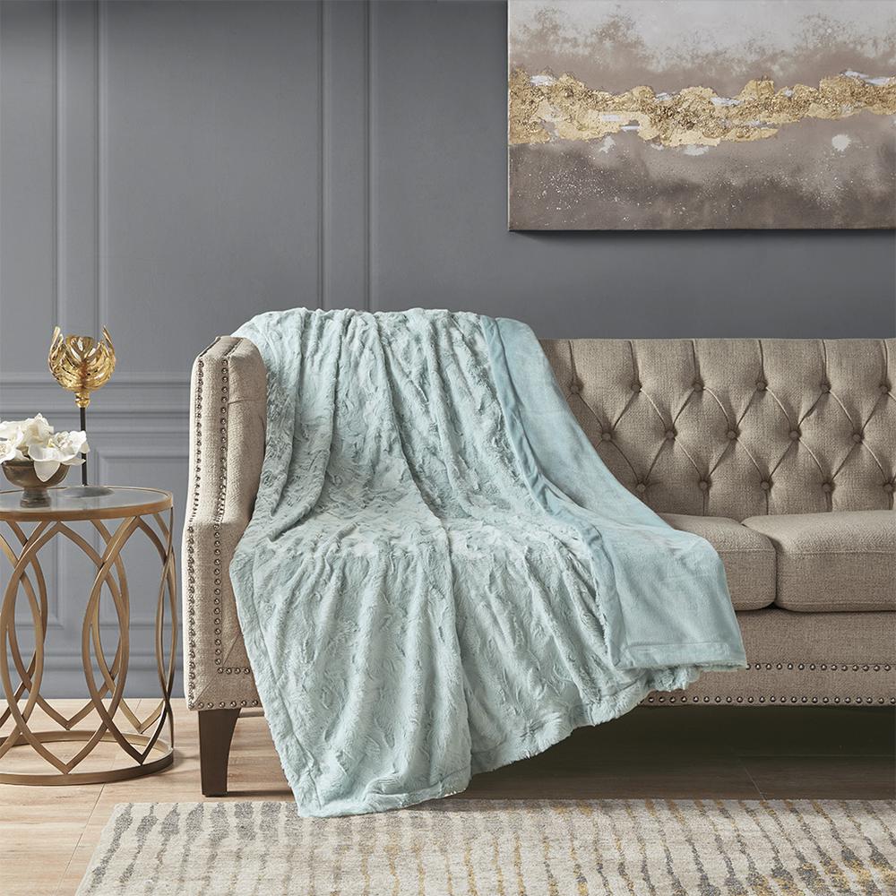 Oversized Faux Fur Throw