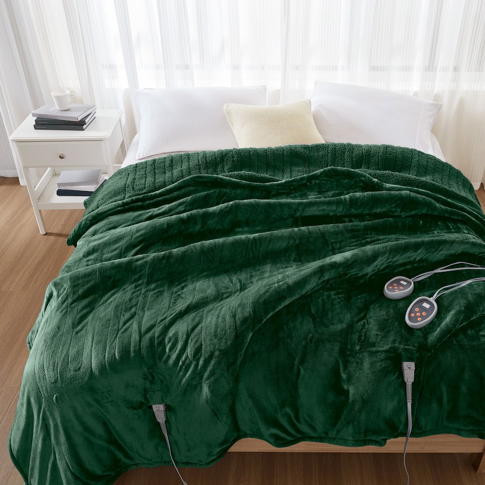 Heated Microlight to Berber Blanket