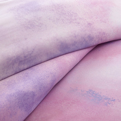Cassiopeia Watercolor Tie Dye Printed Comforter Set with Throw Pillow
