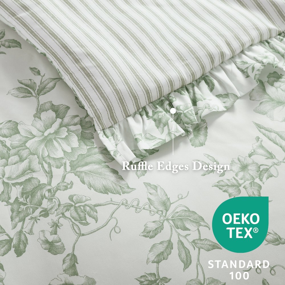 Adele Comforter Set with Decorative Pillows