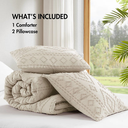 Gigi Comforter Mini Set, Beige color