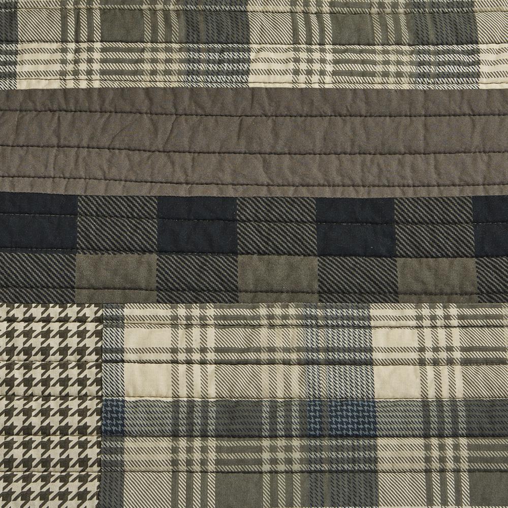 Winter Plains 5 Piece Day Bed Cover Set, Tan color