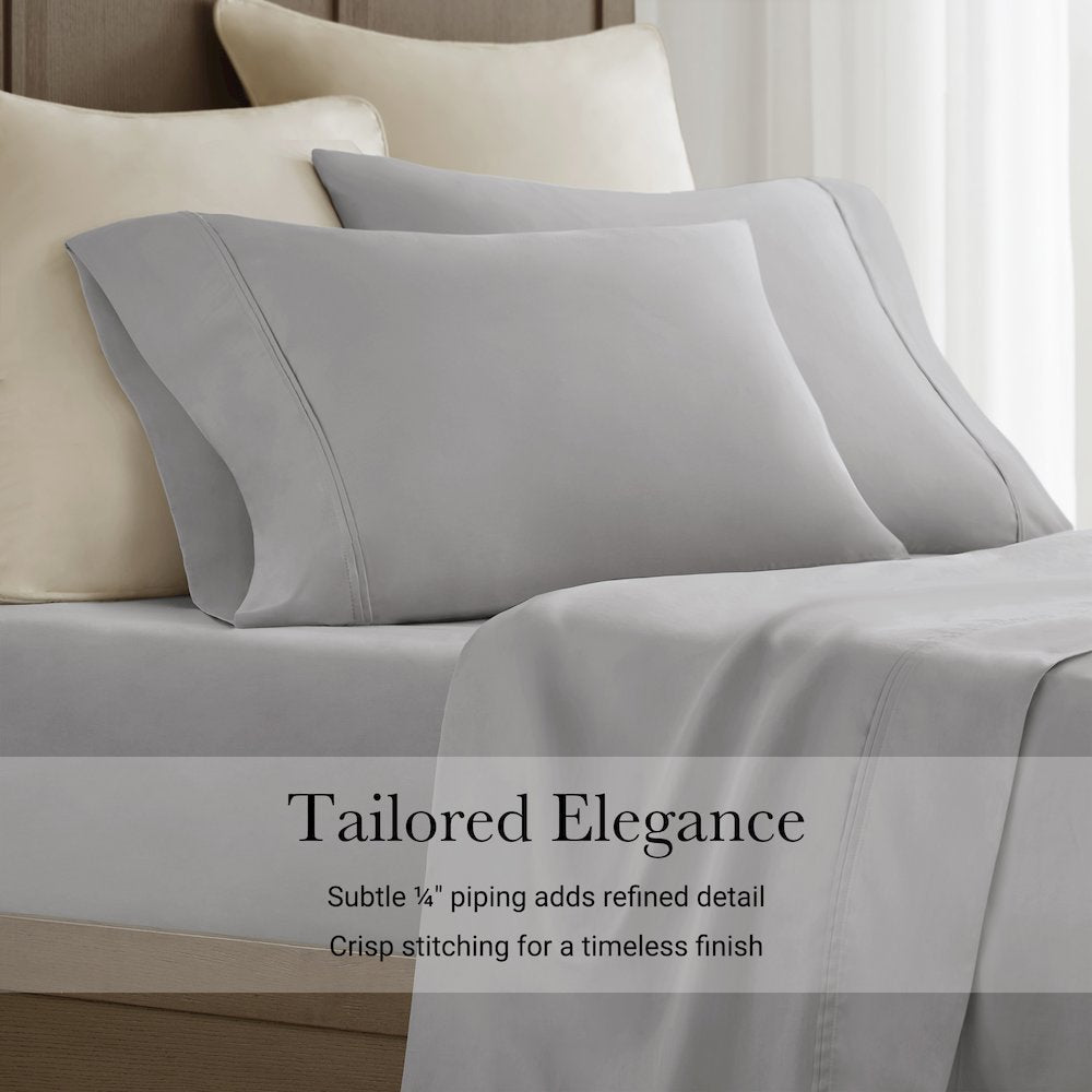 Sateen Sheet Set, Gray color