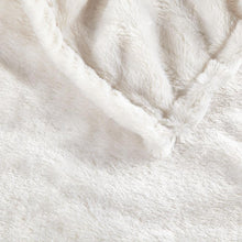 Faux Fur Heated Throw