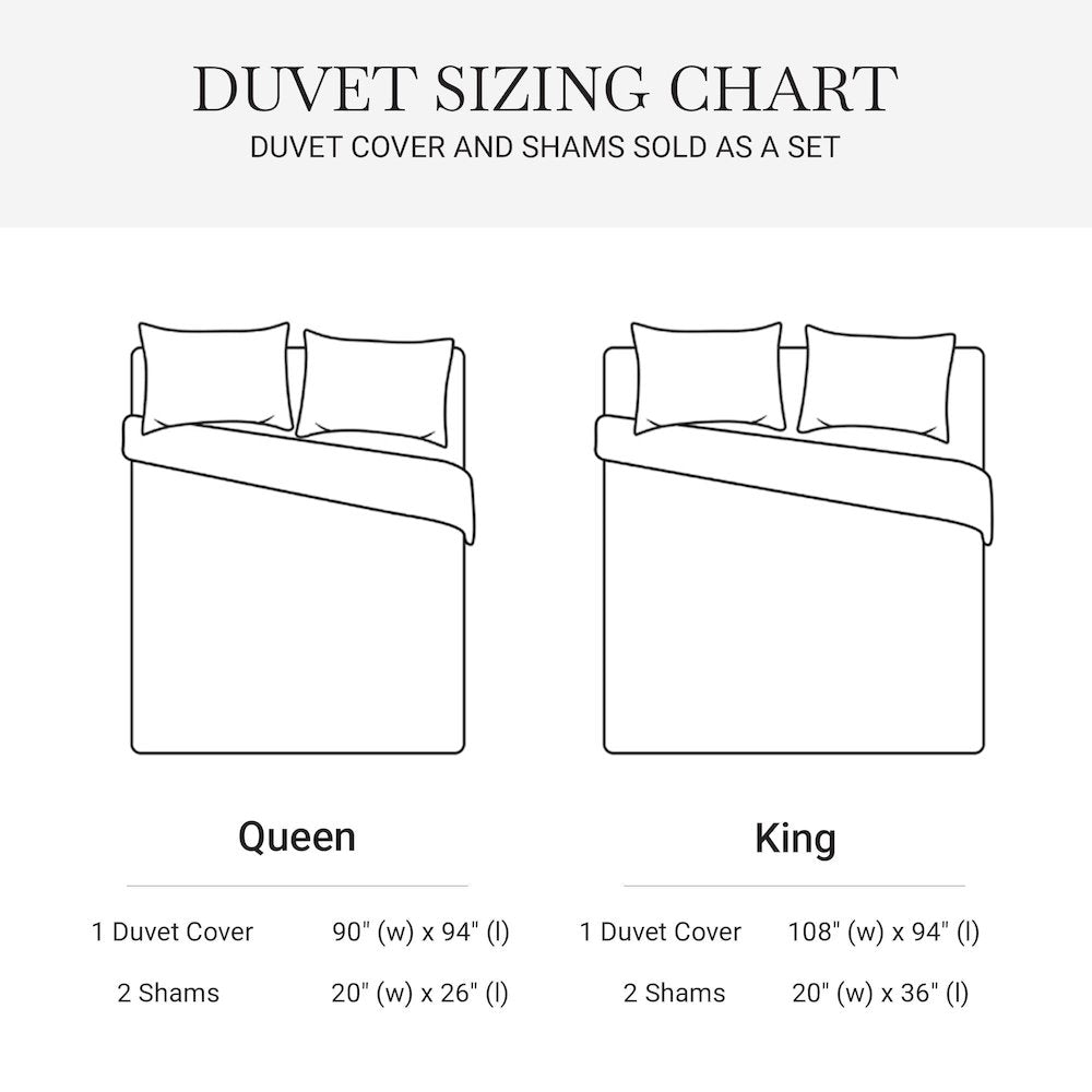 Coastal Leaves 3 Piece 3 Piece Cotton Duvet Set