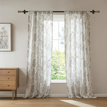 Aria Floral Window Panel