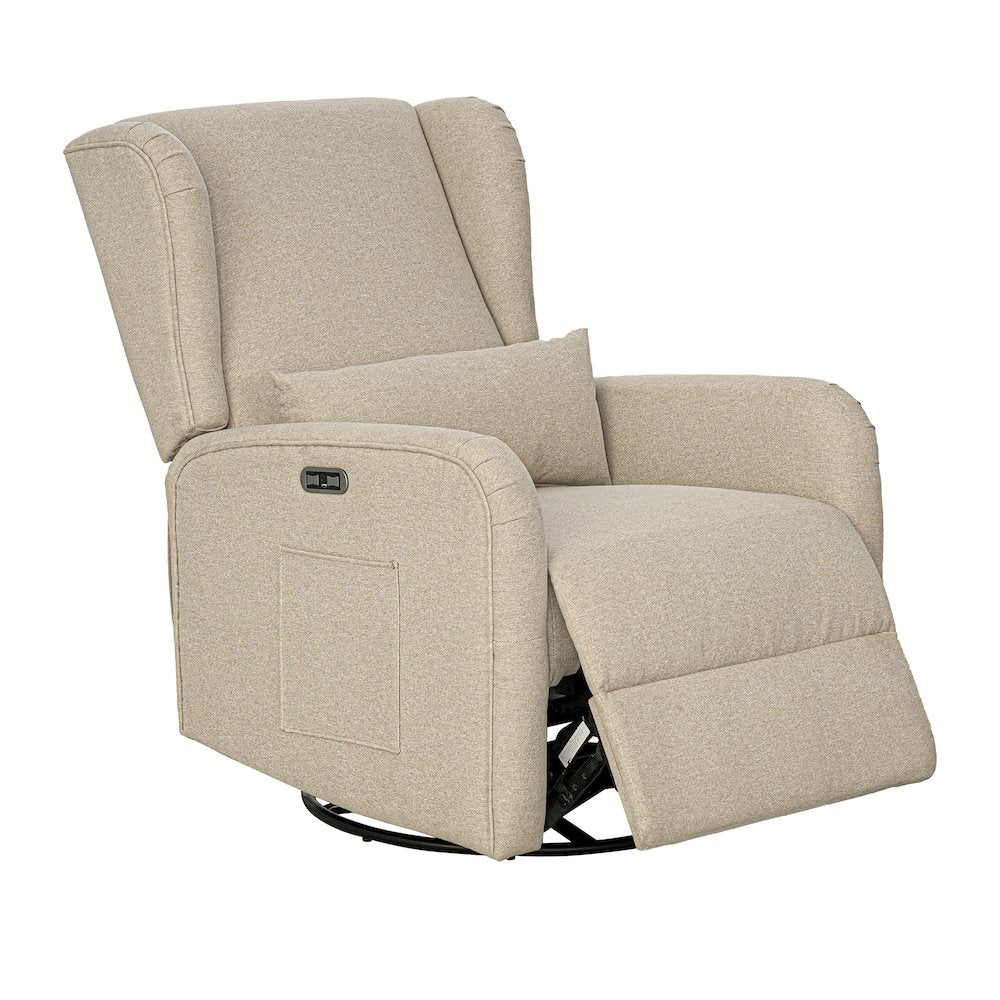 Candace Power Recliner, Beige color