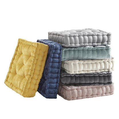 Azza Poly Chenille Square Floor Pillow Cushion Compress Pack