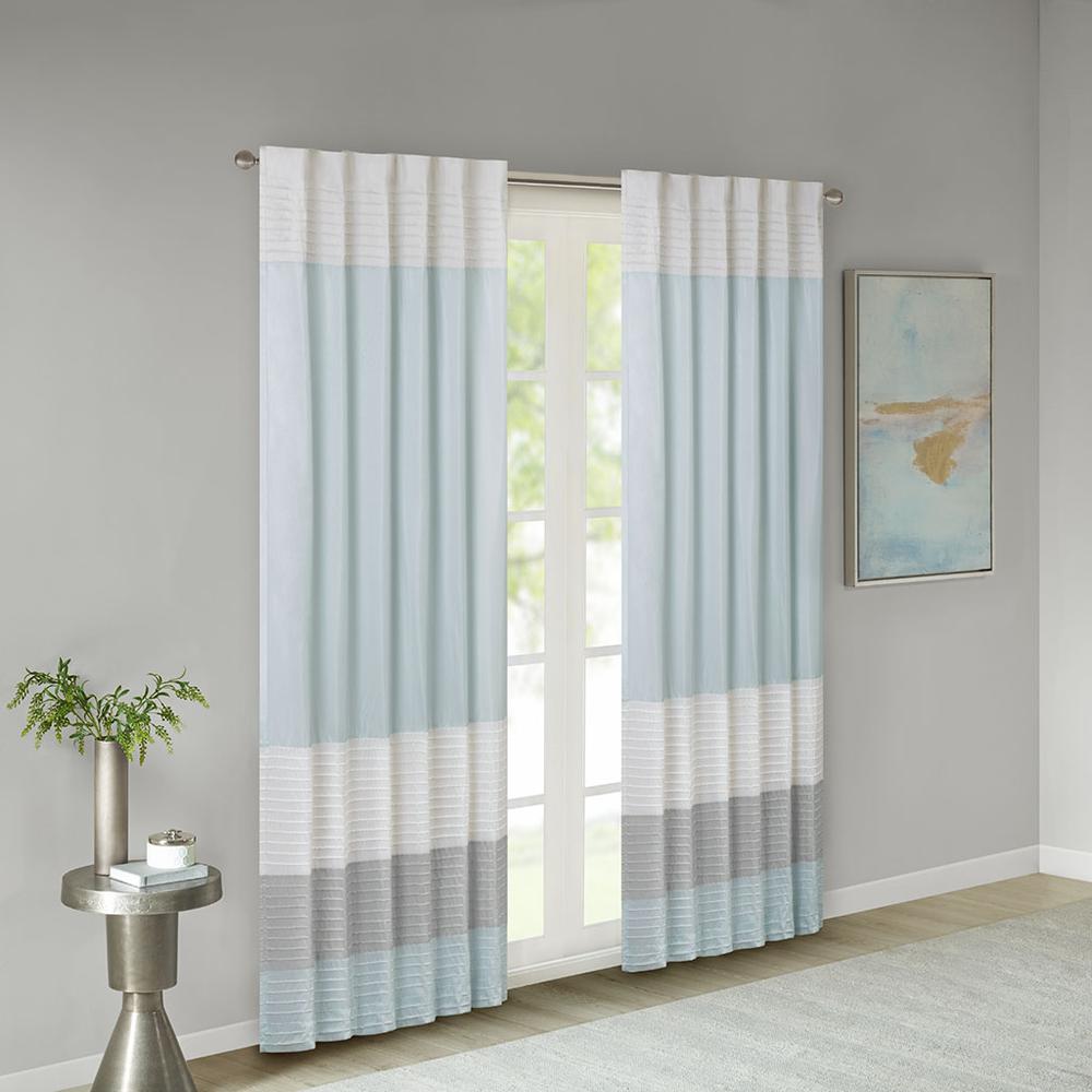 Polyoni Pintuck Curtain Panel