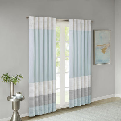 Polyoni Pintuck Curtain Panel
