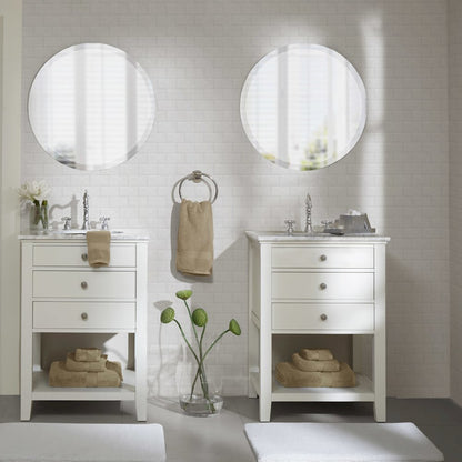 100% Cotton Bath 8 Piece Set in Taupe