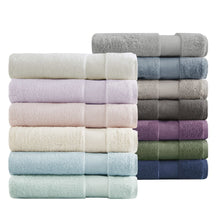 Cotton 6 Piece Bath Towel Set