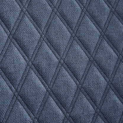 Heston Quilted Back Arm Chair with Nailhead Trim