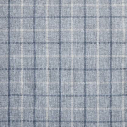 Plaid Rod Pocket and Back Tab Curtain Panel with Fleece Lining