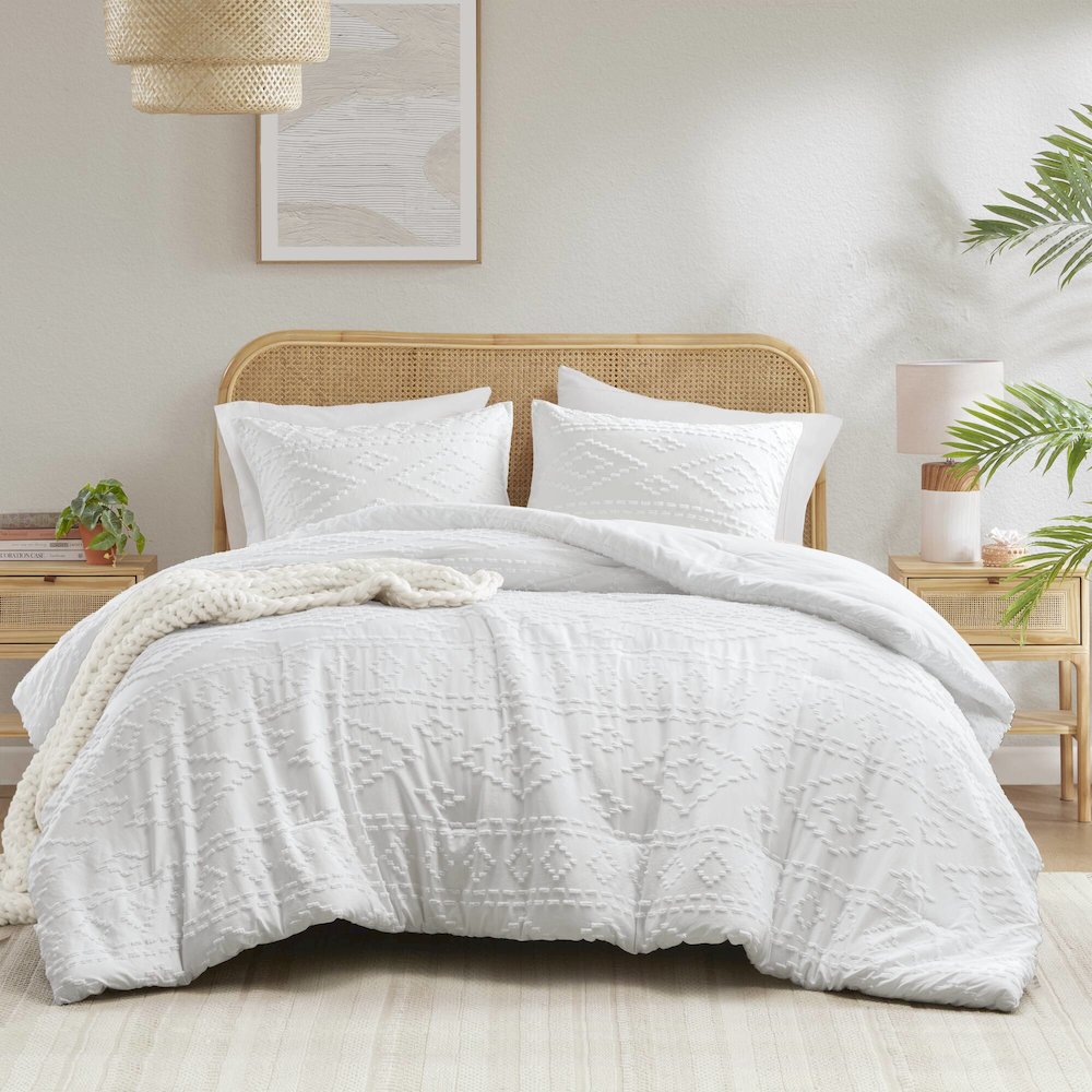 Gigi Comforter Mini Set, White color