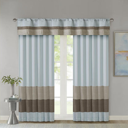 Polyoni Pintuck Window Valance