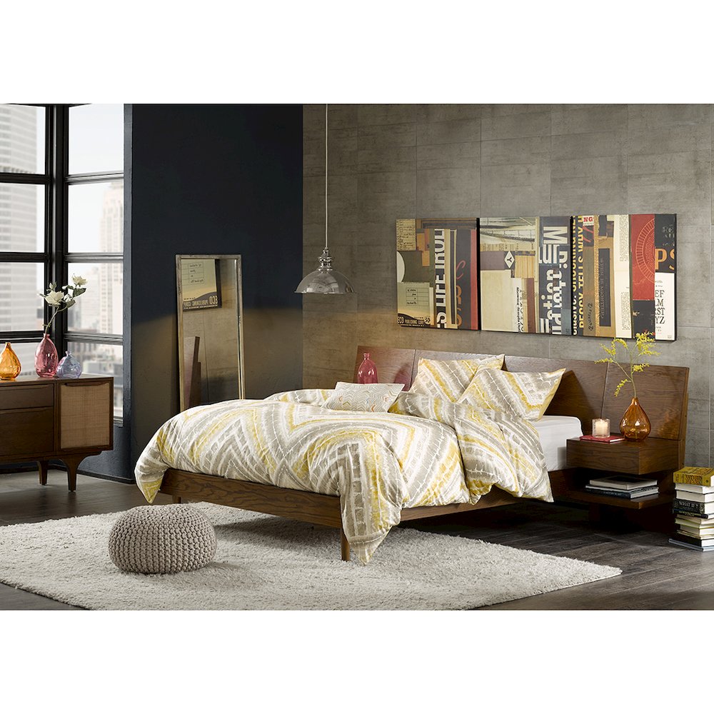 Clark Bed with 2 Nightstands