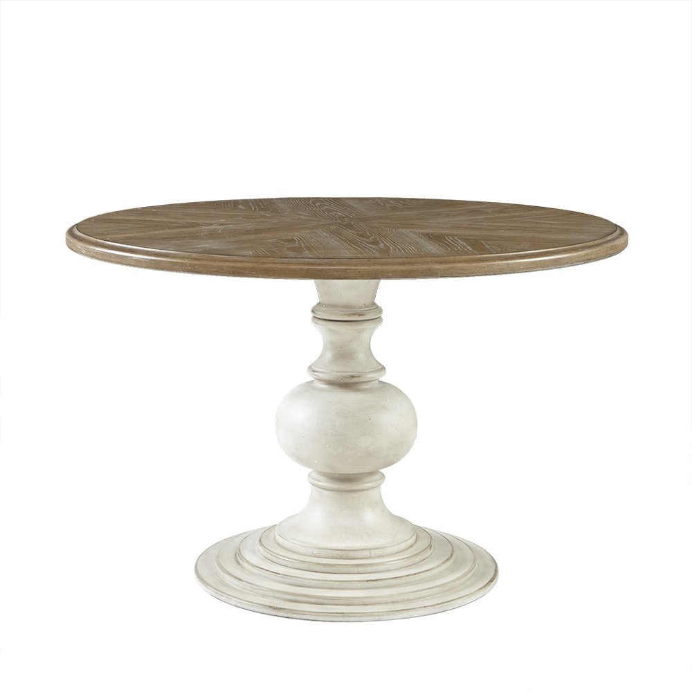 46" Round Pedestal Dining Table