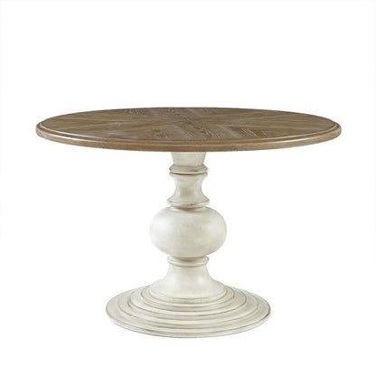 46" Round Pedestal Dining Table