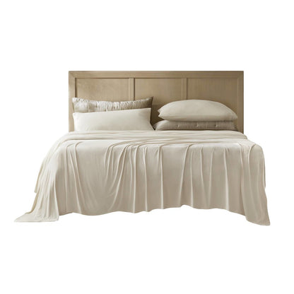 Stretch Jersey Sheet Set, Ivory color