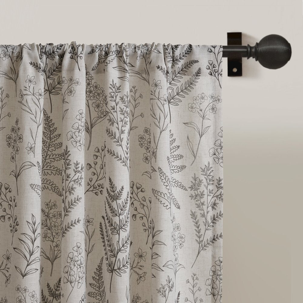 Aria Floral Window Panel